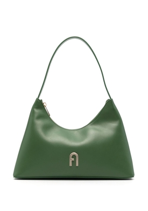 Furla Diamante leather shoulder bag - Green