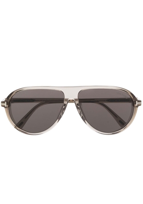 TOM FORD Eyewear pilot-frame sunglasses - Grey
