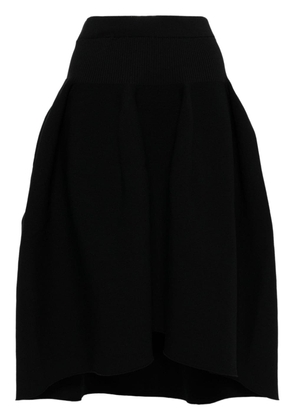 CFCL Pottery A-line midi skirt - Black