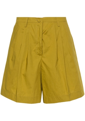 Forte Forte high-waist bermuda shorts - Green