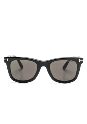 TOM FORD Eyewear square-frame clip-on glasses - Black