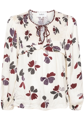 Ba&Sh Diki floral-print blouse - Neutrals