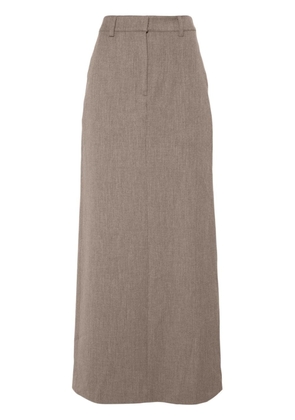 Beaufille Minter mid-rise pencil skirt - Brown