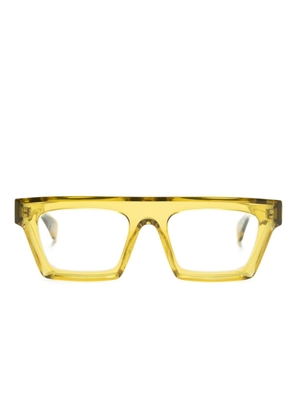 Theo Eyewear Mille square-frame grasses - Yellow