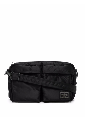 Porter-Yoshida & Co. pocketed shoulder bag - Black