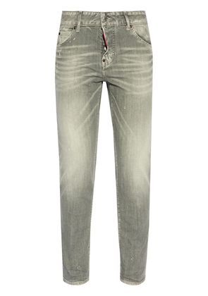 DSQUARED2 logo patch jeans - Grey
