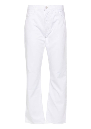 Merci Marie mid-rise bootcut jeans - White