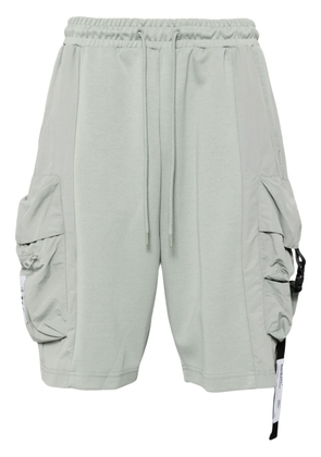 Musium Div. panelled cargo shorts - Green