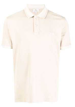Woolrich button-front short-sleeved polo shirt - Neutrals