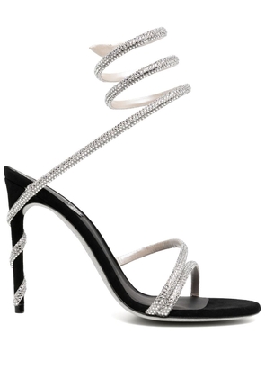 René Caovilla 110mm crystal-embellished sandals - Black