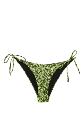 Save The Duck Wiria tiger-print bikini bottoms - Black