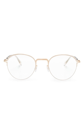 Mykita Tate oval-frame glasses - Gold