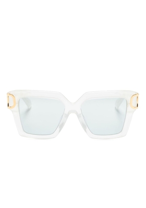 Valentino Eyewear VLogo Signature square-frame sunglasses - Neutrals