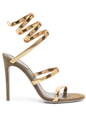 René Caovilla Cleo sandals - Gold