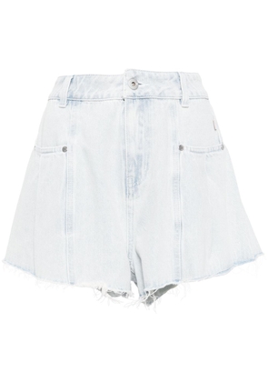 Musium Div. patch pocket mini-shorts - Blue