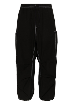 Sunnei contrast-stitching cargo pants - Black