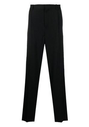 Botter straight-leg pleated wool trousers - Black