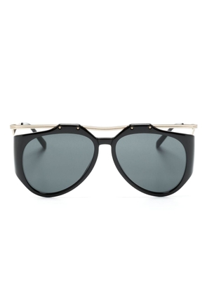 Saint Laurent Eyewear SL M137 Amelia pilot-framed sunglasses - Black