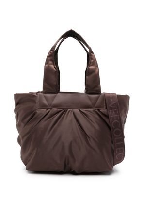 VeeCollective small Caba tote bag - Brown