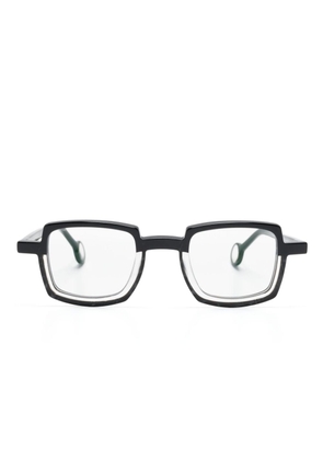 Theo Eyewear Schaukel rectangle-shape glasses - Black