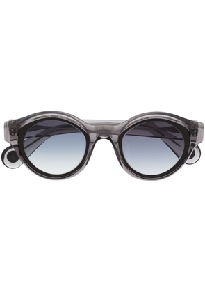 Theo Eyewear round-frame sunglasses - Black