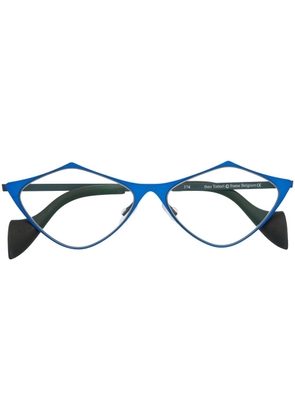 Theo Eyewear Tottori 374 cat-eye frame glasses - Blue