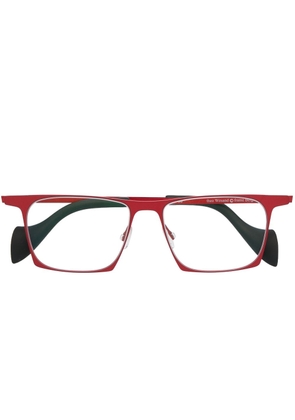 Theo Eyewear Witsand 36 rectangle-frame glasses - Red