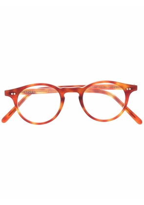 Epos tortoiseshell round-frame glasses - Neutrals