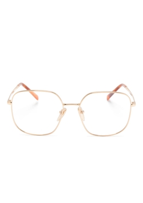 Prada Eyewear VPR A59 hexagonal-frame glasses - Gold
