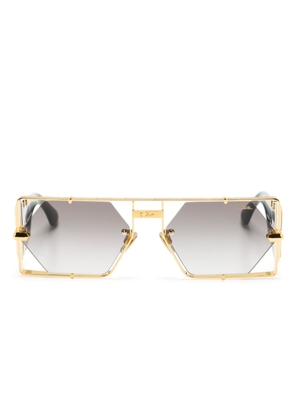 Cazal MOD.004 navigator-frame sunglasses - Gold