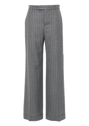 Brunello Cucinelli striped tailored trousers - Grey