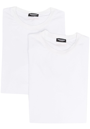DSQUARED2 two-pack classic T-shirt set - White