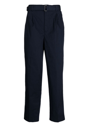 Michael Kors high-waist belted trousers - Blue