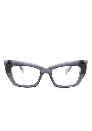 Etnia Barcelona Posidonia cat-eye frame glasses - Black