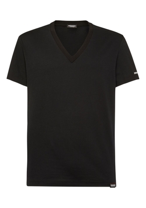 DSQUARED2 logo-print cotton T-shirt - Black