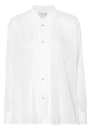Forte Forte sheer cotton-blend shirt - White