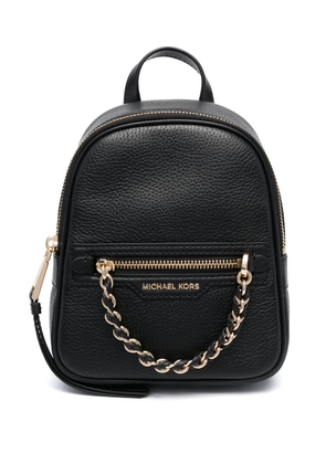Michael Michael Kors Elliot extra-small pebbled-leather backpack - Black