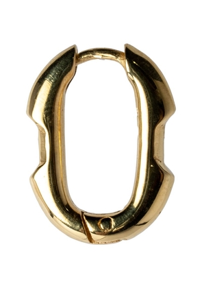 Parts Of Four Gold-Plated Sterling Silver Deco Single Hoop Earring