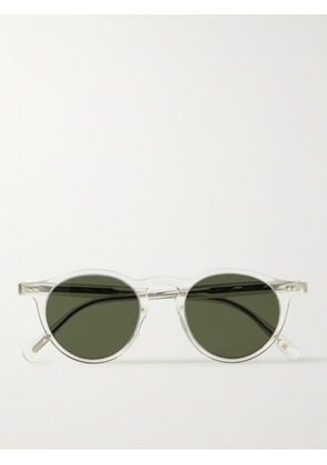 Oliver Peoples - OP-13 Round-Frame Acetate Sunglasses - Men - Gray