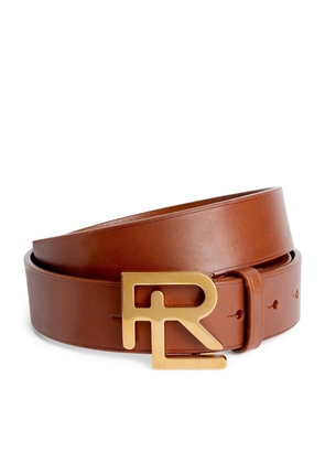 Ralph Lauren Purple Label Leather Rl Belt