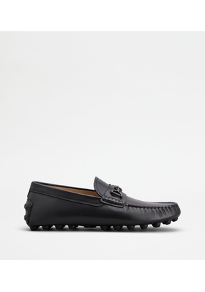 Tod's - Gommino Bubble in Leather, BLACK, 10 - Shoes