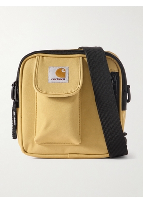 Carhartt WIP - Essentials Small Logo-Appliquéd Recycled-Canvas Messenger Bag - Men - Neutrals