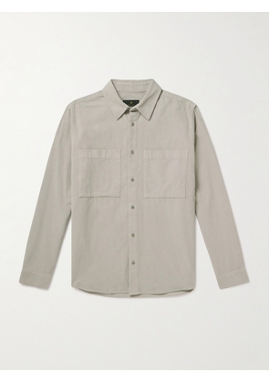 Belstaff - Foundry Garment-Dyed Cotton-Corduroy Shirt - Men - Gray - S