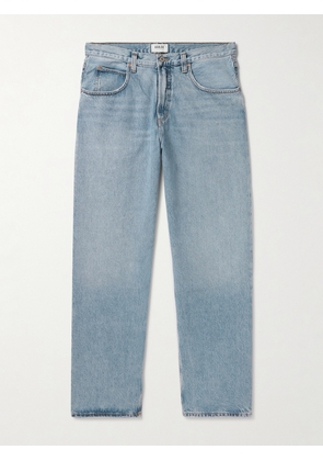 AGOLDE - Fusion Straight-Leg Frayed Jeans - Men - Blue - UK/US 29