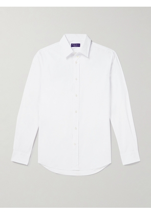 Ralph Lauren Purple Label - Philip Cotton-Poplin Shirt - Men - White - UK/US 15