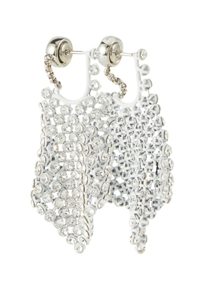 Givenchy G Mesh crystal-embellished earrings