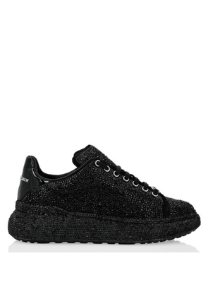 Philipp Plein Crystal Encrusted Runner Low-Top Sneakers, Brand Size 36 ( US Size 6 )