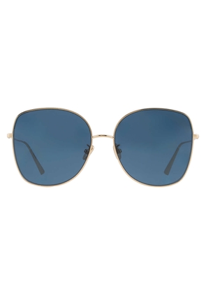 Dior Blue Butterfly Ladies Sunglasses CD40069U 10V 59