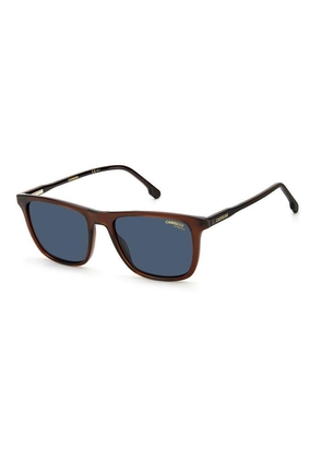 Carrera Blue Rectangular Mens Sunglasses CA261S 009Q 53/18