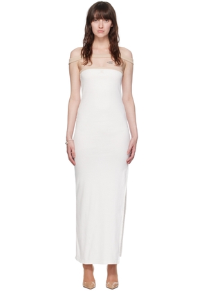 Courrèges White Hyperbole Maxi Dress